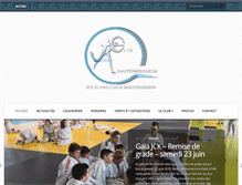 Tablet Screenshot of judo-club-krautergersheim.com